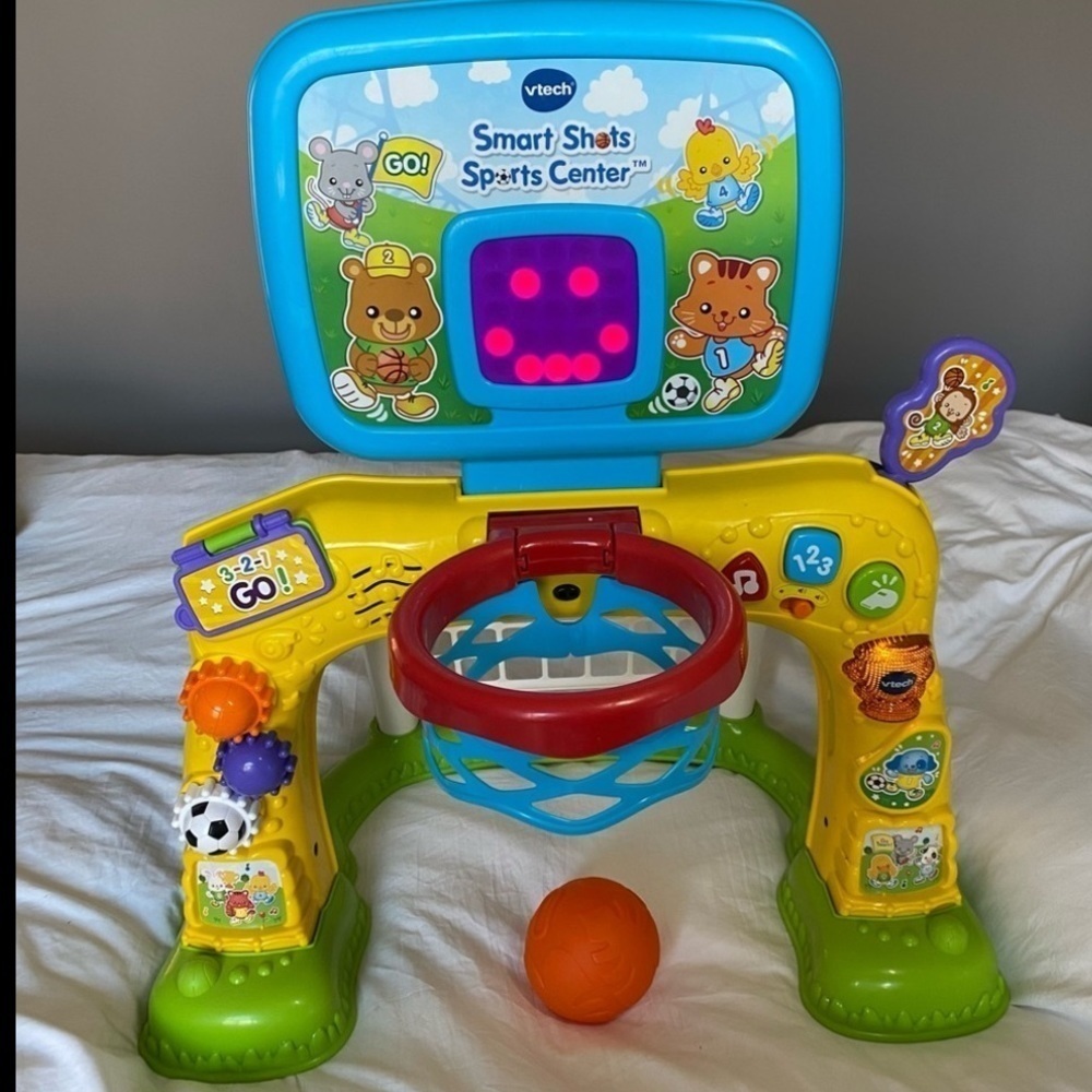 Vtech Smart Shots Interactive Sports Center Kids Toddler Baby Basketball Soccer